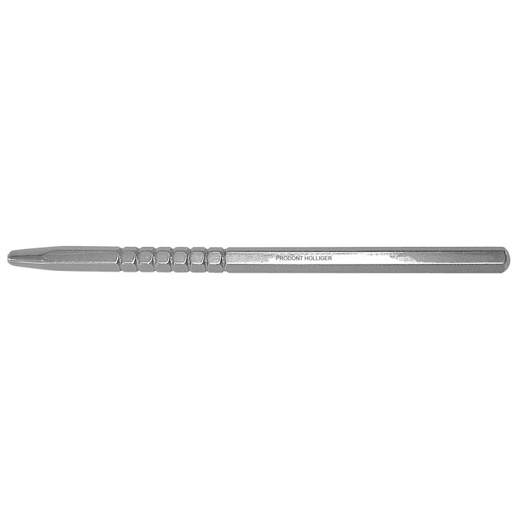 Manche miroir hexagonal, inox