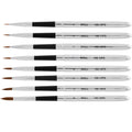 Kit de 8 pinceaux skill synthetic 190.108PS