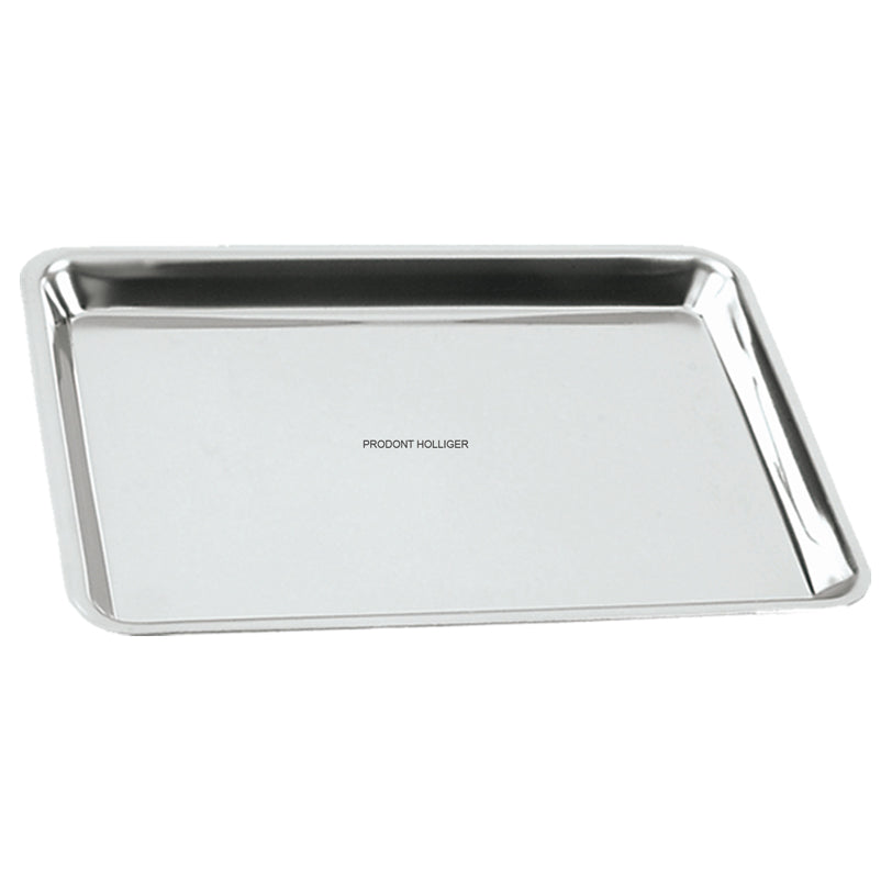 Plateau acier inox  20x15x1,4 cm