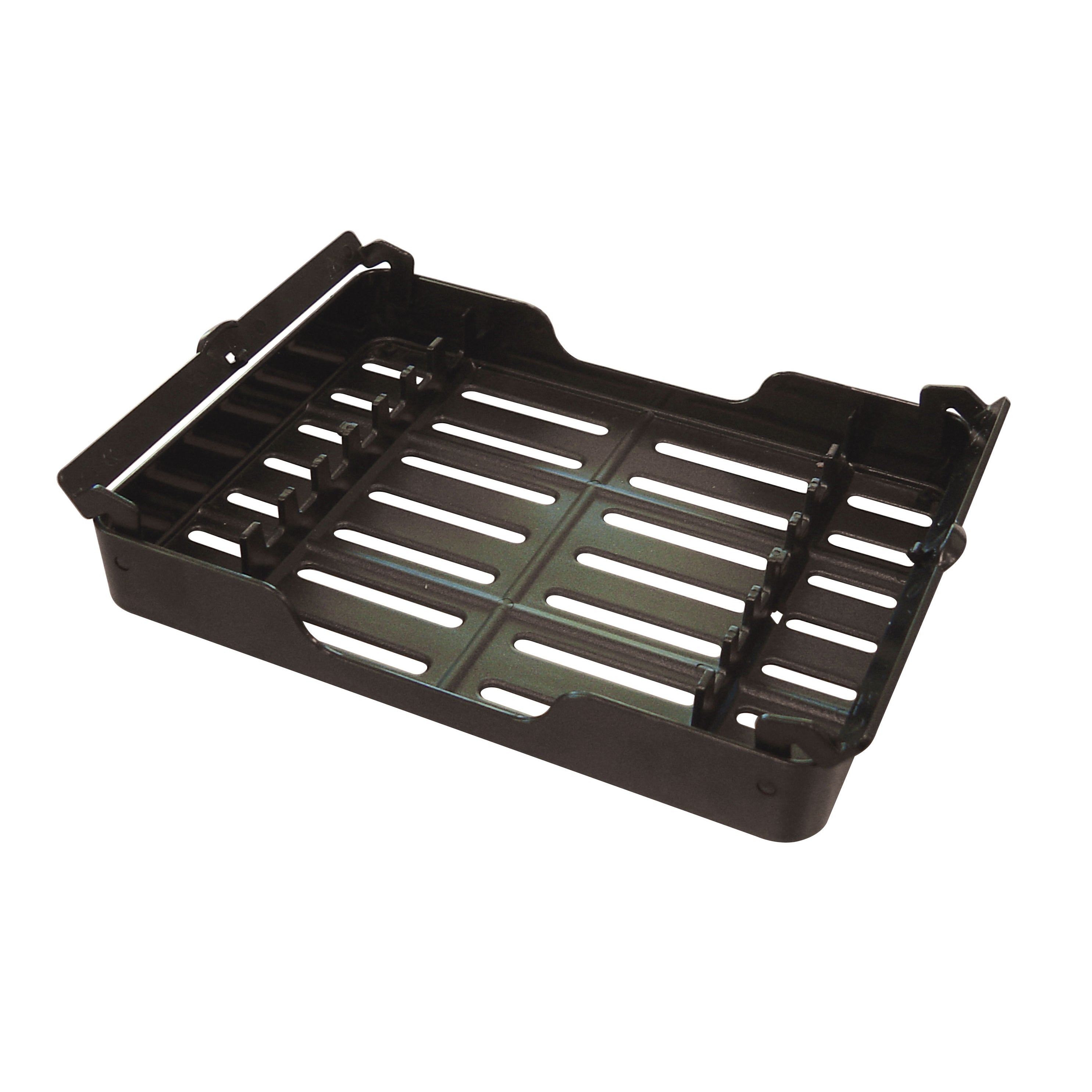 CASSETTE STERILISATION EASY CLIP, 18x13,6x3 cm, pour 8 instruments. PSU. 90g