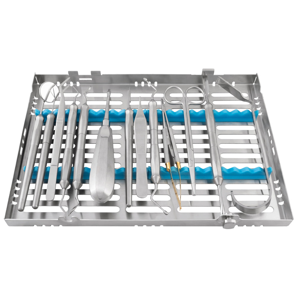 Kit spécial Chirurgie/Implantologie 13 instruments XLSTYLE + cassette offerte 360XL