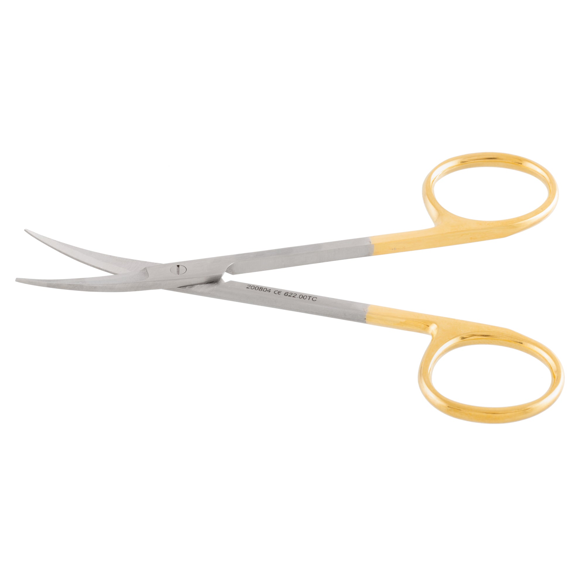 Ciseaux crbes,fins et pointus ,10.5cm tc
