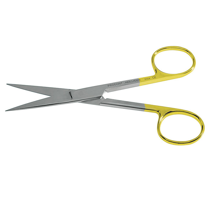 Ciseaux droits pointus, lames carbure de tungstène 654.01TC