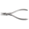 Pince plate mors 1/2 ronds striés 14cm 845.00