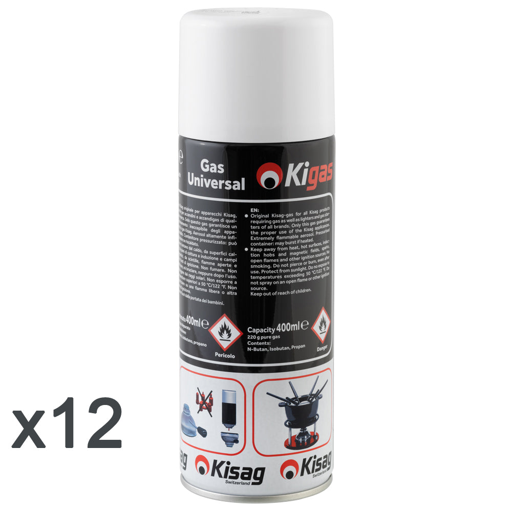 Gaz recharge 400ml, 220 gr (carton de 12) FU47-1603