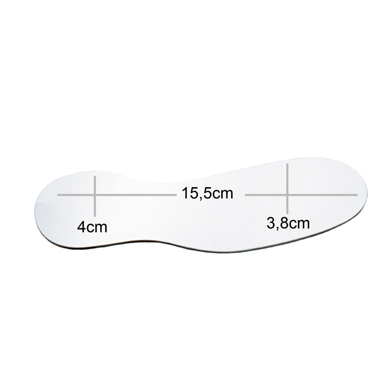 Miroir photo chrome face vestibulaire MZP532.