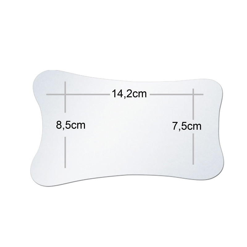 Miroir photo chrome face occlusale extra longue MZP582.